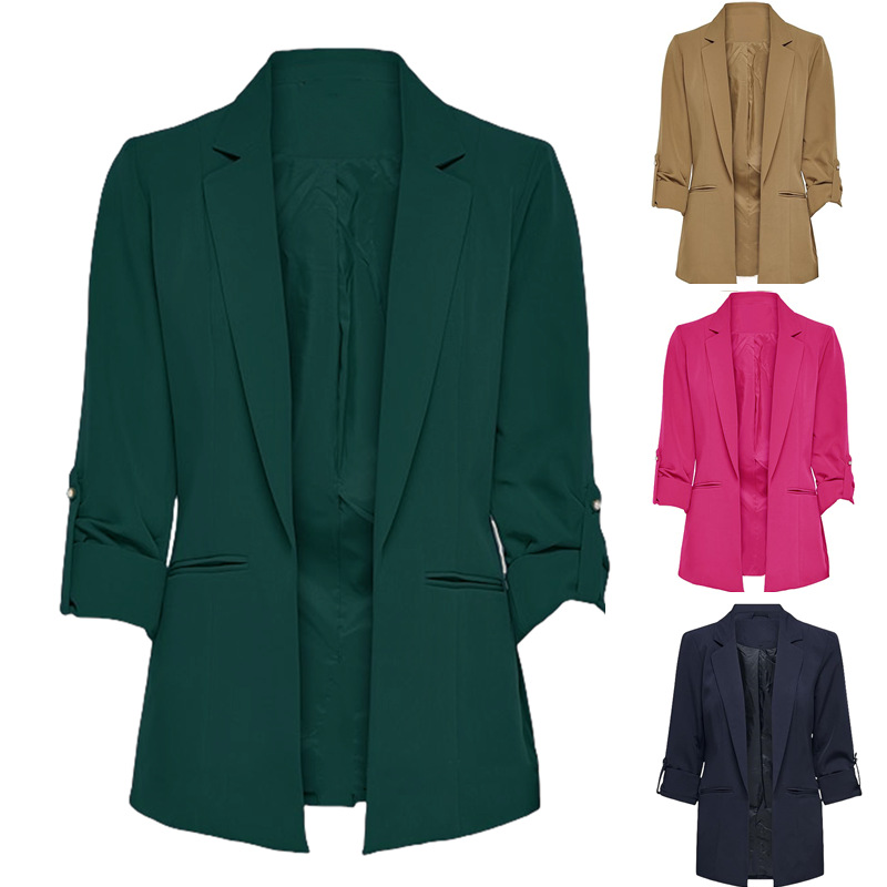 Women Formal Wear Options - 2025 Spring Autumn New Dark Green
