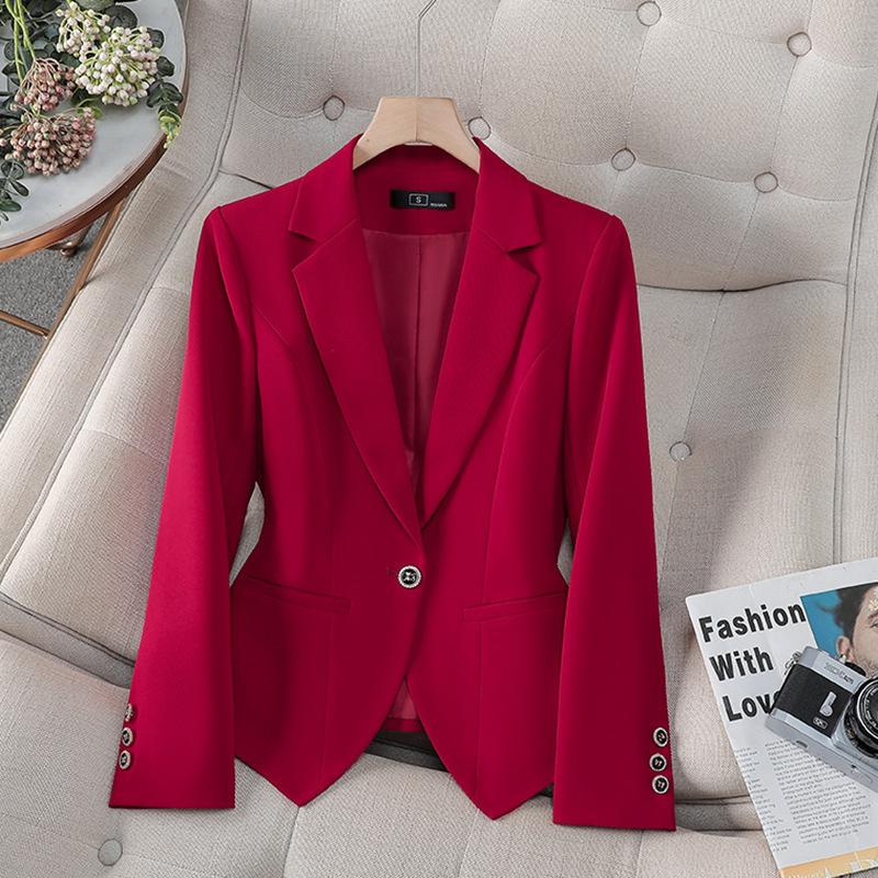 Women Formal Wear Black - New Fashion Female Formal Blazer Women