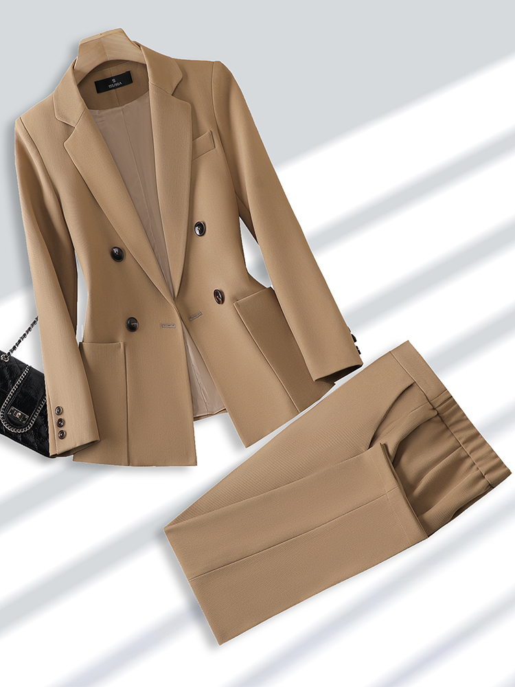 Women Formal Wear Black - Fashion Ladies Pant Suit Formal Women