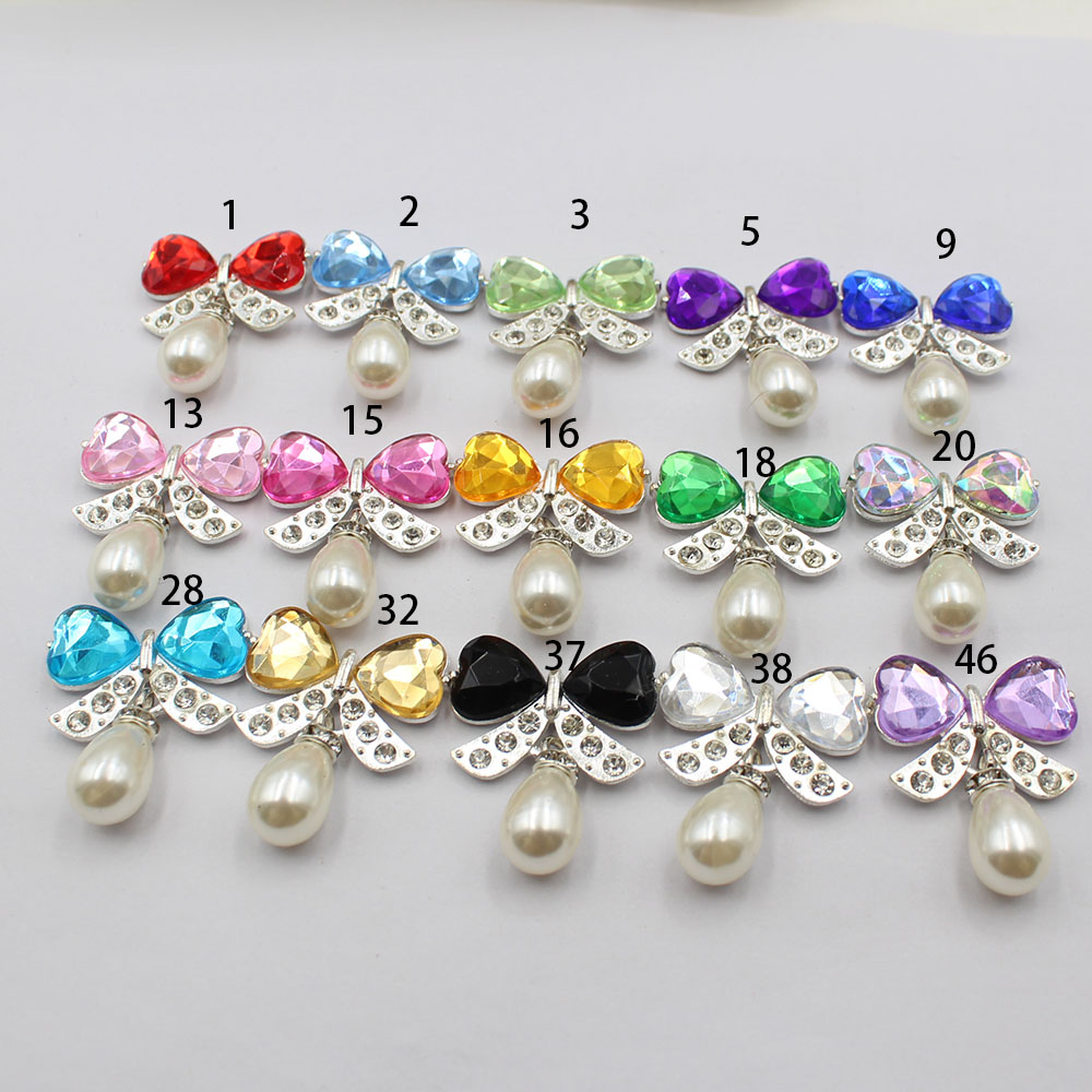 Pearl Earring Stud - Direct sales of 5 pieces/set silver