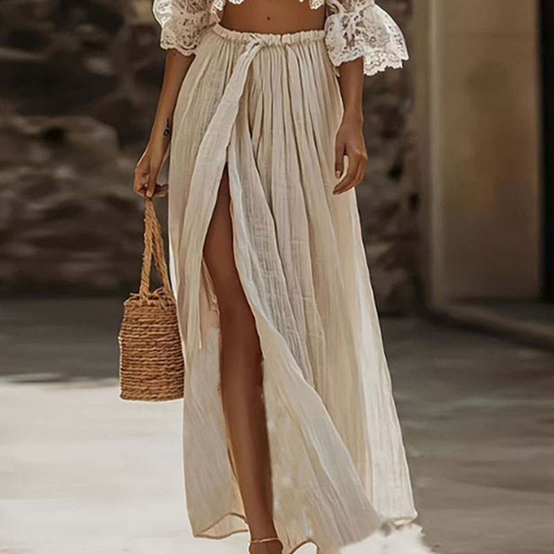 Womens Bohemian Lace Two Piece - Formal Attire Woman recension och pris