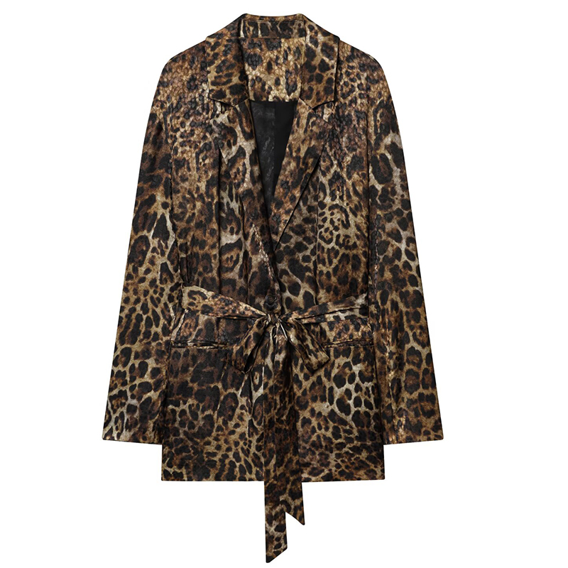 HXAO Leopard Pants Sets 2 Piec - Formal Attire Woman recension och pris