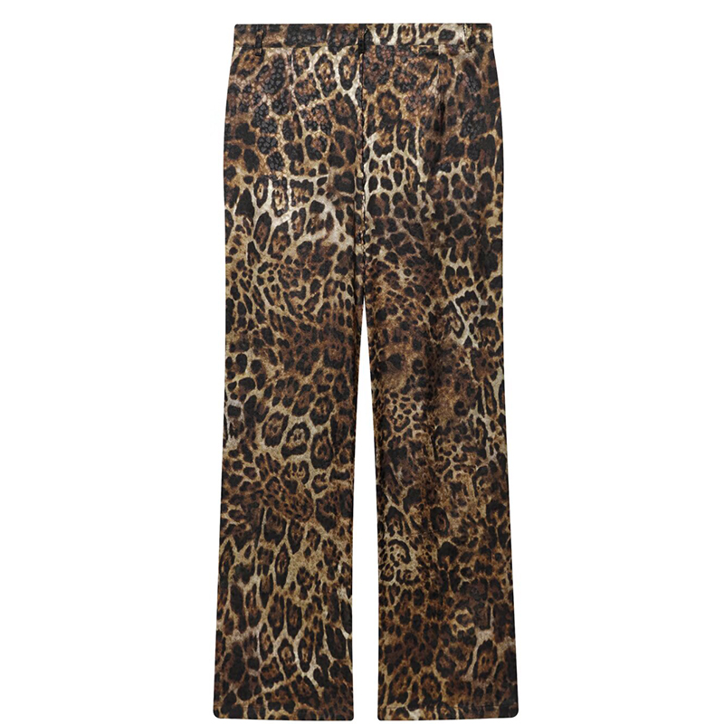 HXAO Leopard Pants Sets 2 Piec - Formal Attire Woman recension och pris