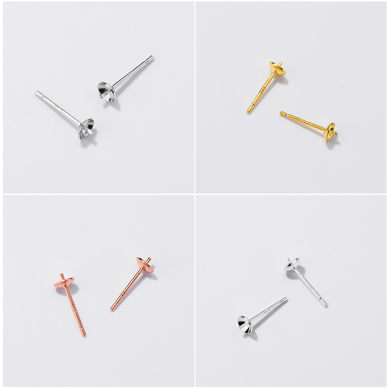 S925 Sterling Silver Earrings  - Pearl Earring Stud recension och pris