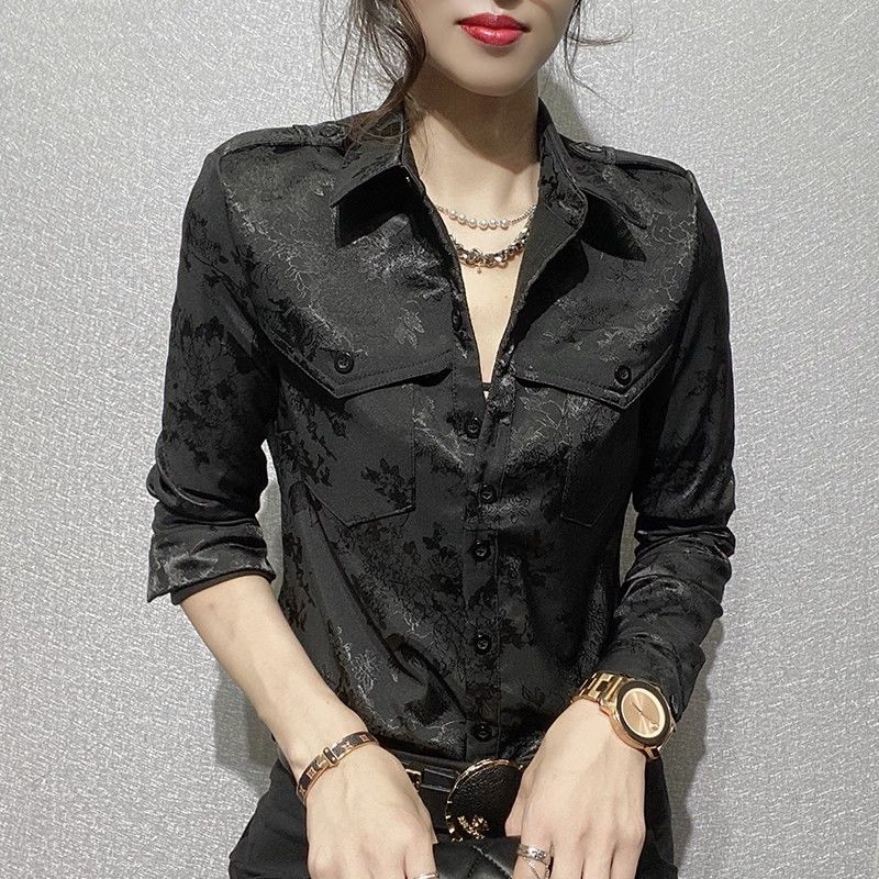 Female Tops Spring and Autumn  - Women'S Green Formal Wear recension och pris