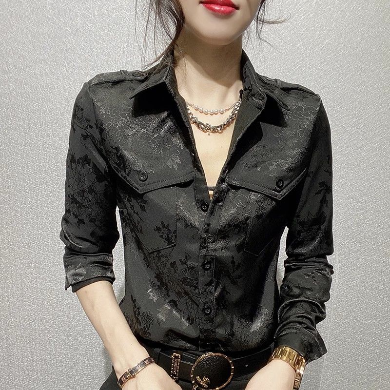 Female Tops Spring and Autumn  - Women'S Green Formal Wear recension och pris