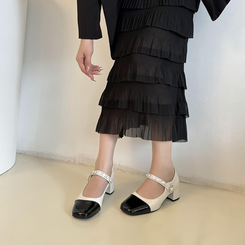 2026 Pearl Clasp Thick-Topped  - Formal Women Daily Wear Slippers recension och pris