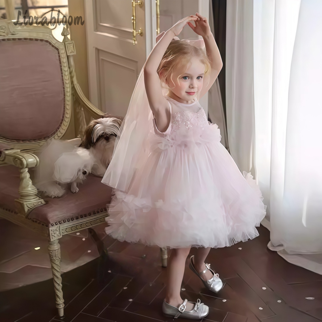 Girls' Tulle Gown Layered Skir - Women'S Formal Wear For A Wedding recension och pris
