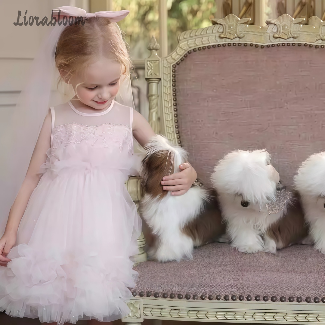 Girls' Tulle Gown Layered Skir - Women'S Formal Wear For A Wedding recension och pris