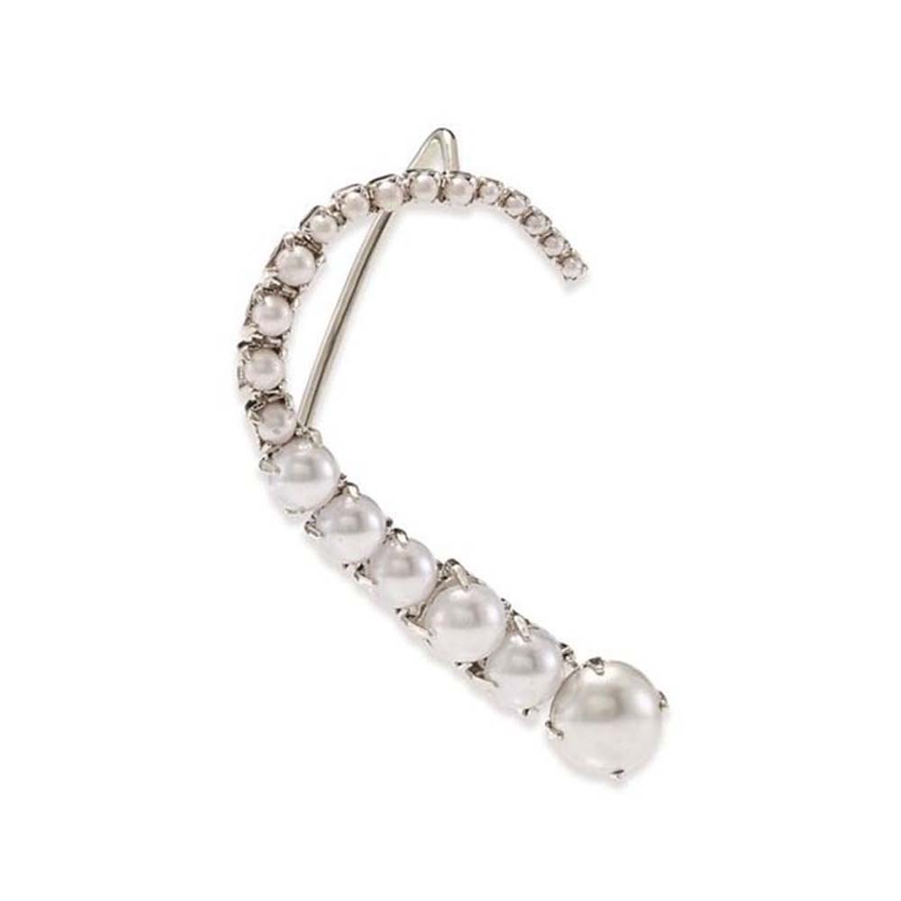 Stonefans Pearl Ear Clips With - Pearl Earring Stud recension och pris