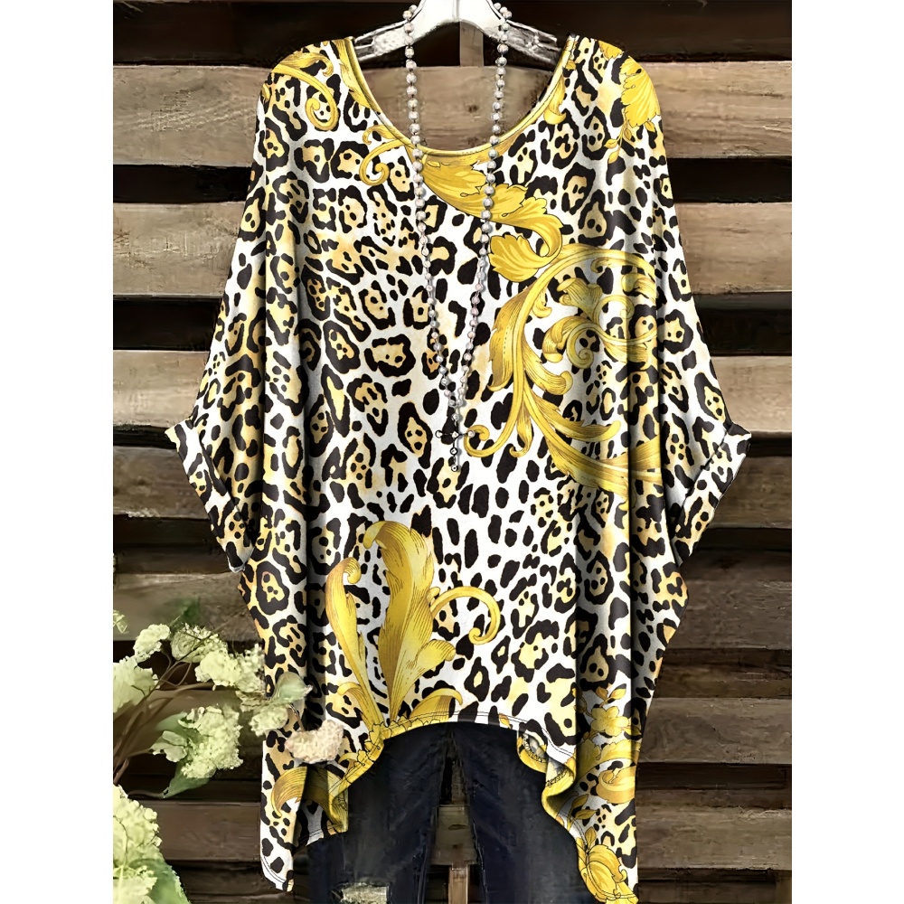 Women's Fashion Animal Print T - Women'S Formal Day Wear recension och pris