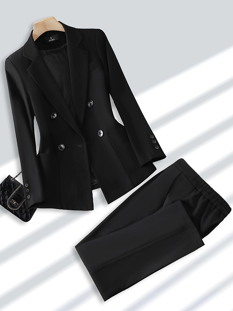 Fashion Ladies Pant Suit Forma - Women Formal Wear Black recension och pris