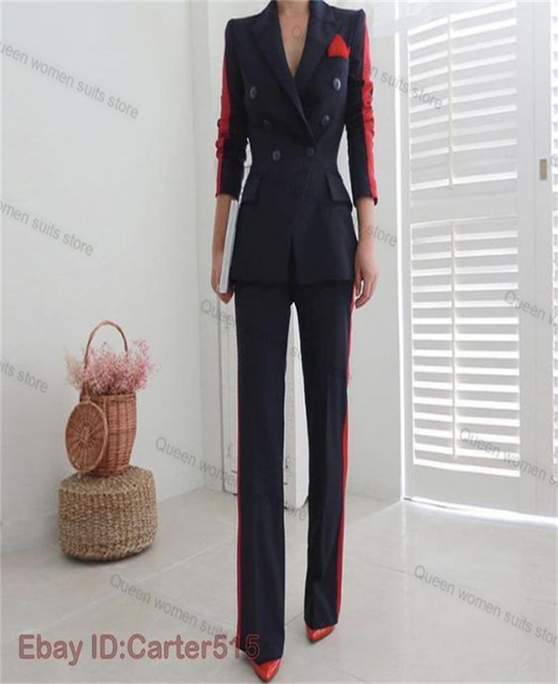 Red Black Autumn Women Suit Se - Women Formal Wear Black recension och pris