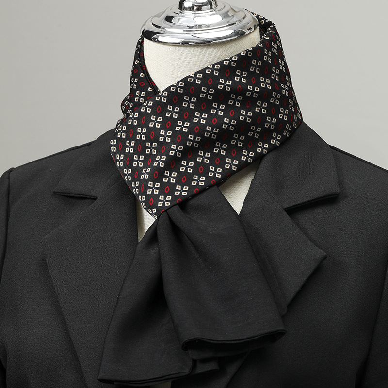 Men's Scarf Imitation Silk Nec - Scarf Silk Neck recension och pris