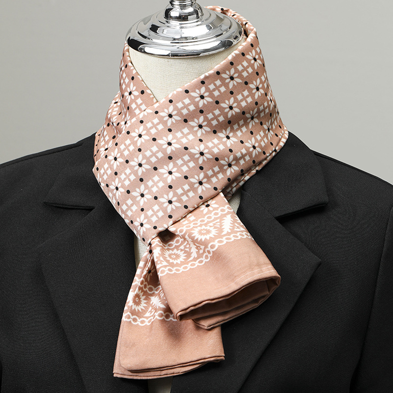 Men's Scarf Imitation Silk Nec - Scarf Silk Neck recension och pris