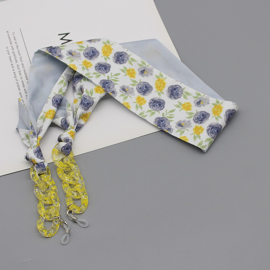 Bohemia Print Silk Scarf Glass - Scarf Silk Neck recension och pris