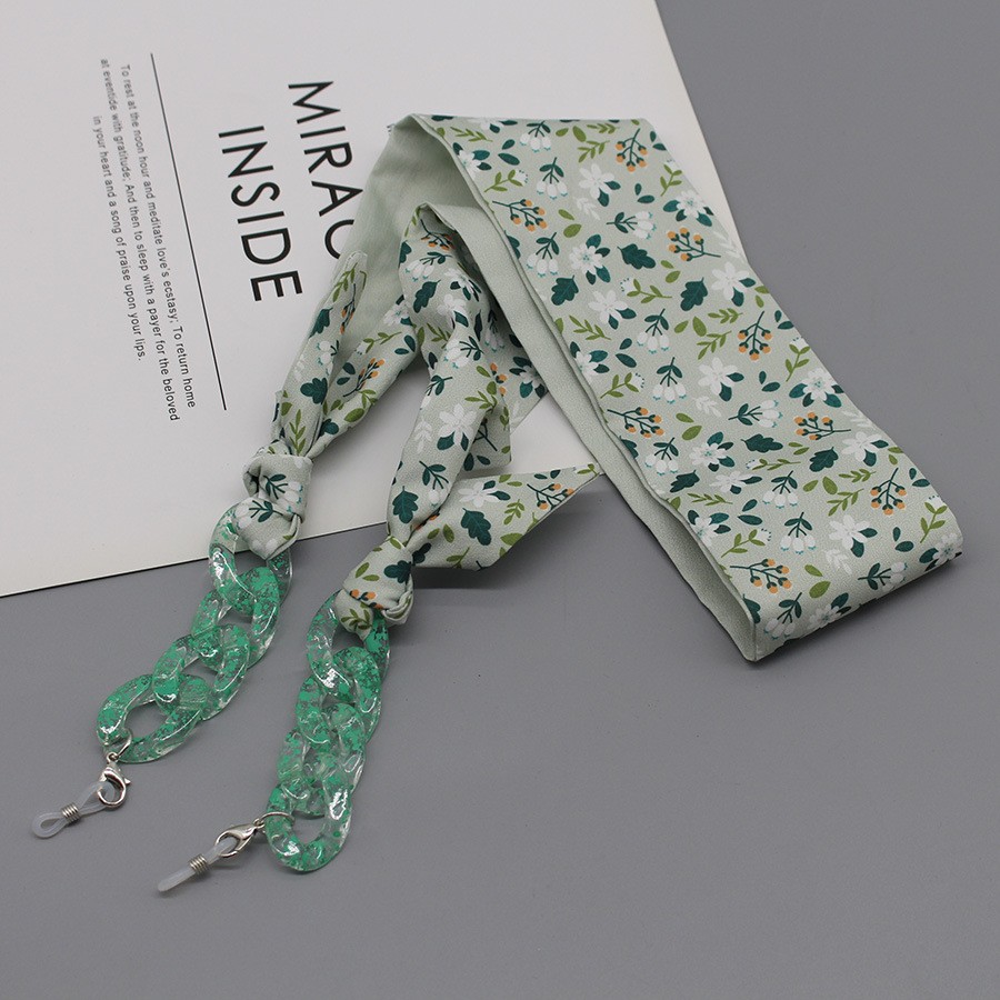 Bohemia Print Silk Scarf Glass - Scarf Silk Neck recension och pris