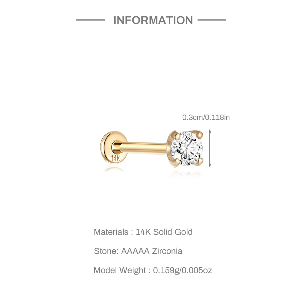 Aide DIY Zircon Pearl Earring  - Pearl Earring Stud recension och pris