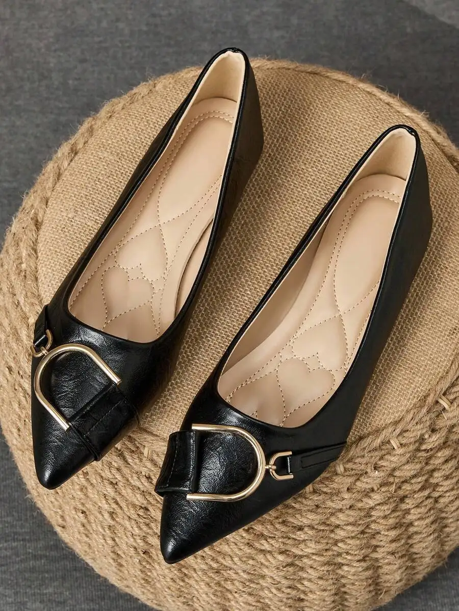Elegant Women’s Black Pointed  - Women Formal Wear Black recension och pris