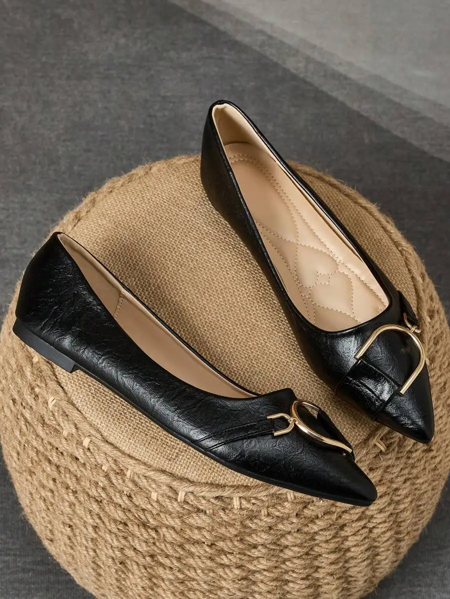 Elegant Women’s Black Pointed  - Women Formal Wear Black recension och pris