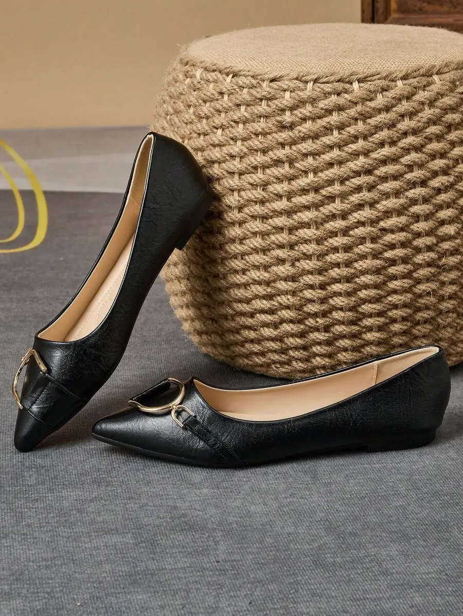 Elegant Women’s Black Pointed  - Women Formal Wear Black recension och pris