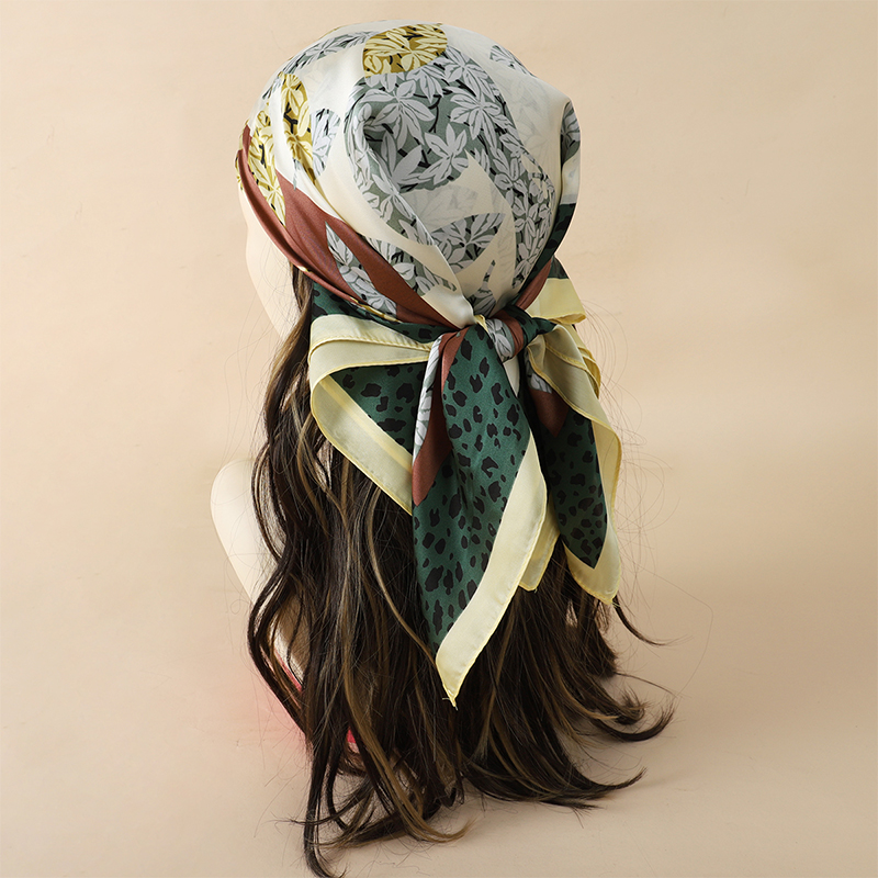 70x70cm Women Scarf Silk Feeli - Scarf Silk Neck recension och pris