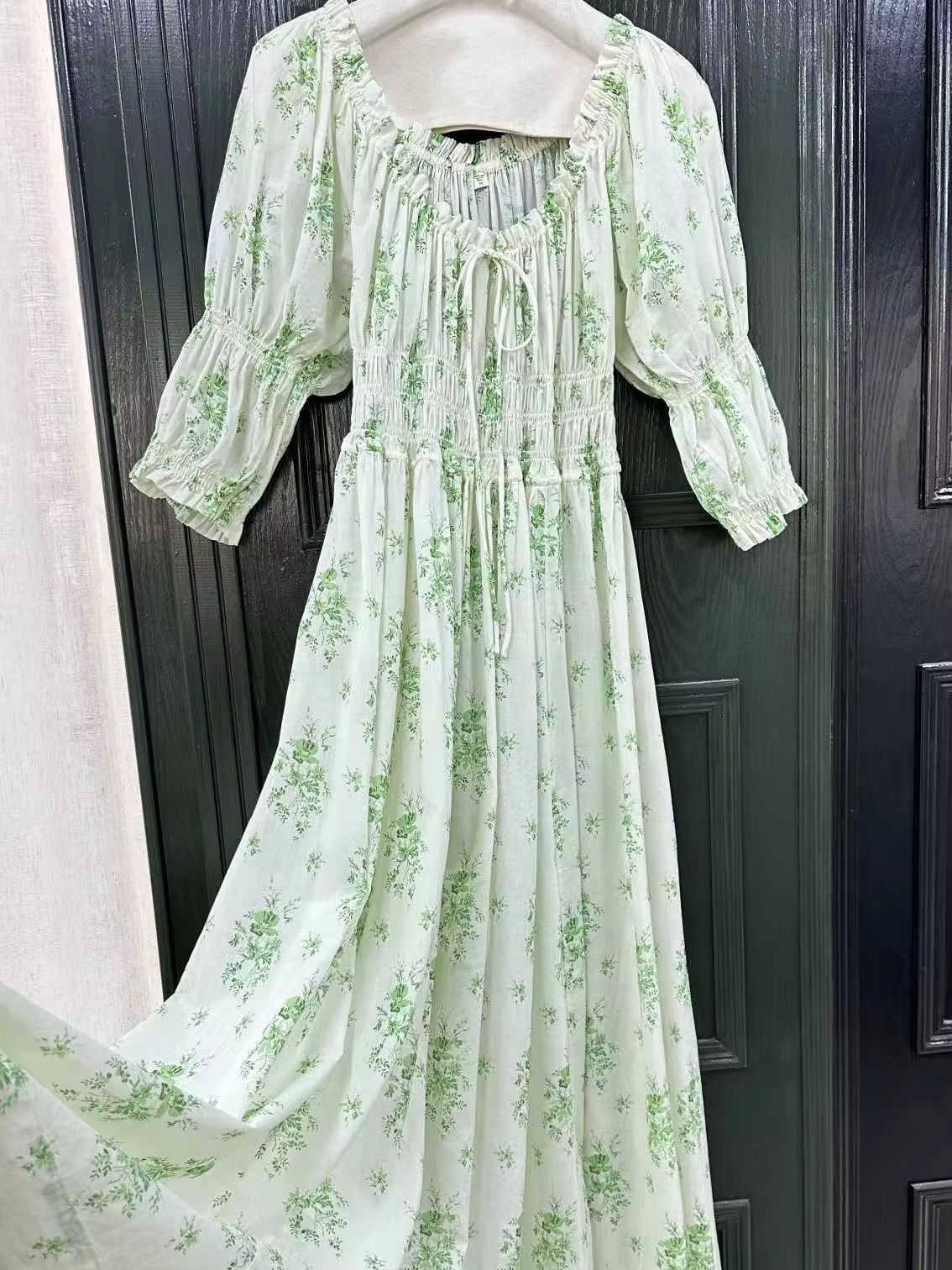 2026 Women's Green Flower Prin - Women'S Green Formal Wear recension och pris