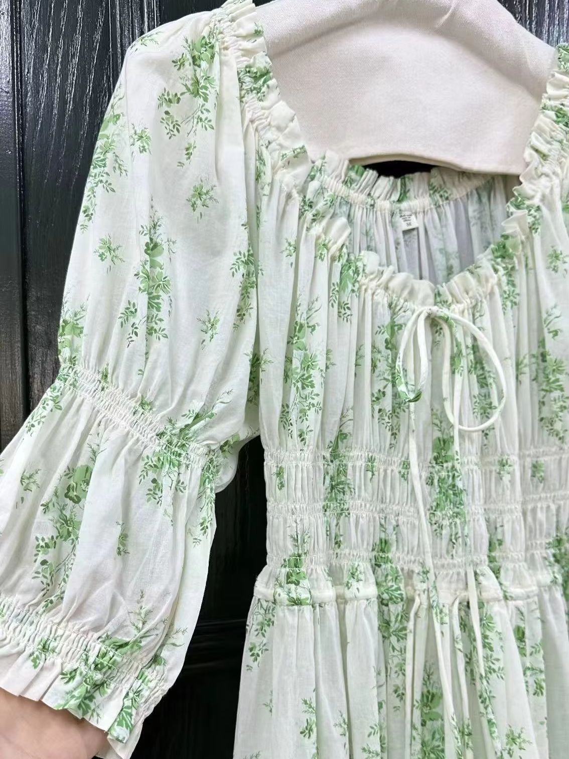 2026 Women's Green Flower Prin - Women'S Green Formal Wear recension och pris