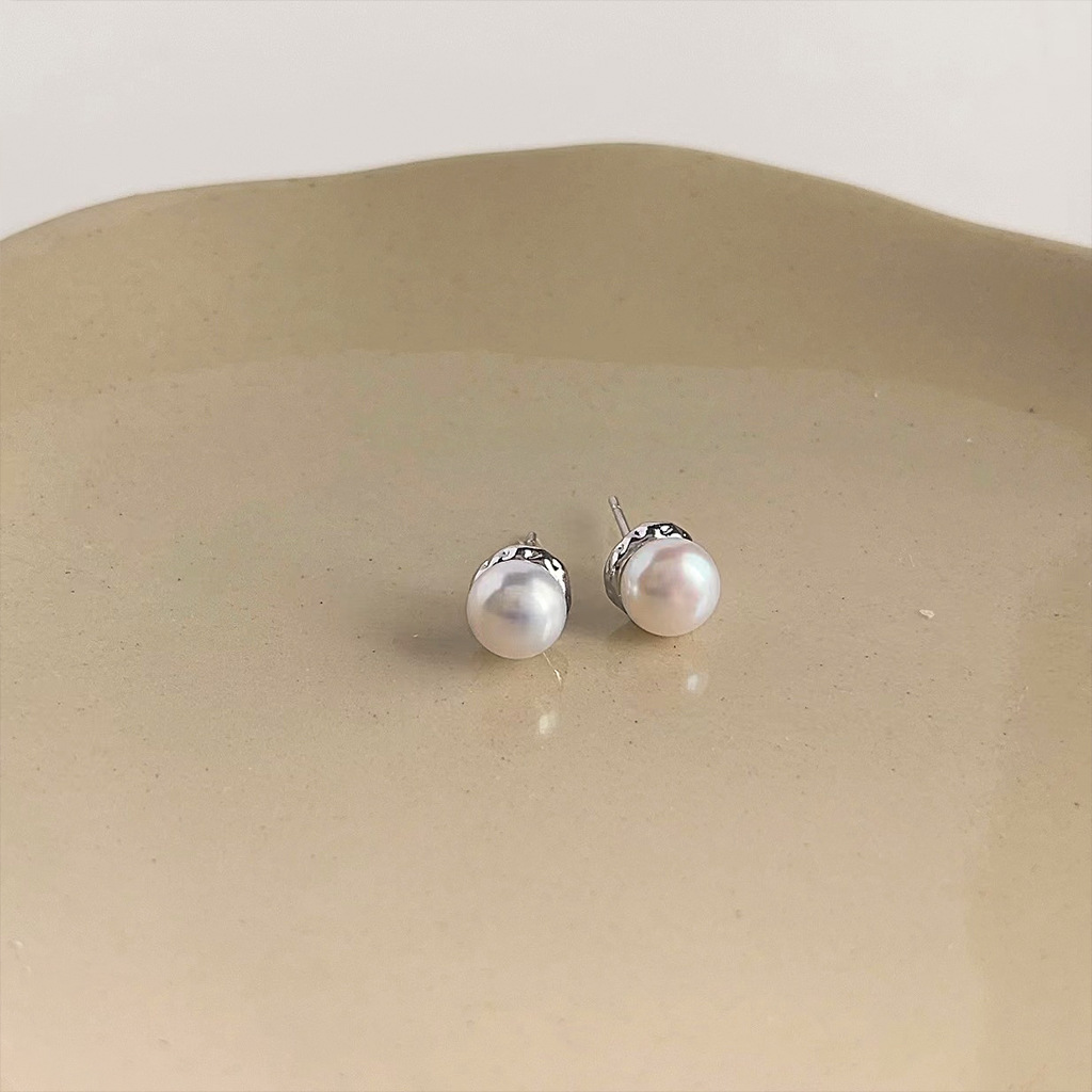 DIY accessories Personality sm - Pearl Earring Stud recension och pris