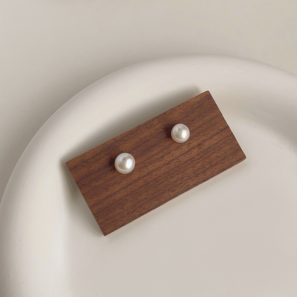 DIY accessories Personality sm - Pearl Earring Stud recension och pris